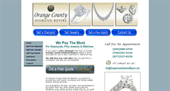 Desktop Screenshot of orangecountydiamondbuyers.com
